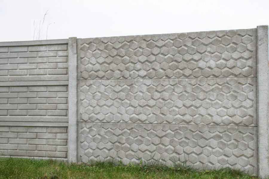 Ogrodzenie betonowe dwustronne wzór 109 Mirbet